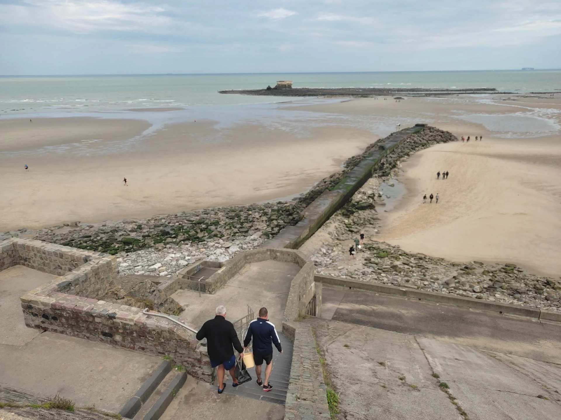 Depart fdh pour cueillette moules